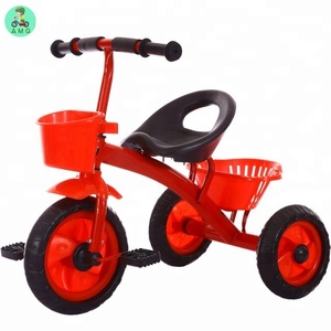 Orijinal Çin fabrika Anmeiqi basit plastik <span class=keywords><strong>3</strong></span> tekerlekler pedalı bebek üç tekerlekli bisiklet/çocuk üç tekerlekli bisiklet - Product Image 1