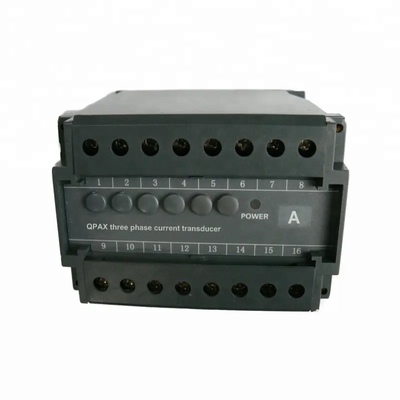 BJ-QPAX 3相3相AC電流変換器、0-5A〜4-20mA 3相電流変換器送信機