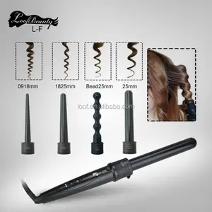 Bead barrel curling wand nume hair iron home appliance hair curling tools