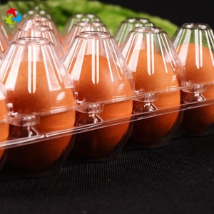 Kunden spezifische hochwertige transparente Blister Kunststoff 20 Stück Wachtel eier Verpackung Kunststoff Huhn/Bulk Eier kiste