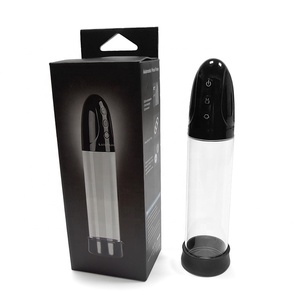 2020 nuovo Design Potente Nero <span class=keywords><strong>ABS</strong></span> Ricaricabile Pompa Ingranditore Del Pene Per L'uomo