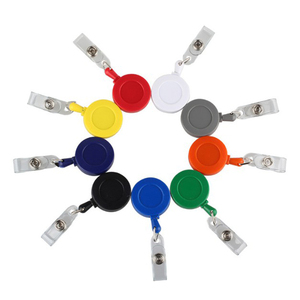 90cm Porte-clés Bobine D'insigne Rétractable De Recul <span class=keywords><strong>Yoyo</strong></span> Forfait Porte-Carte D'IDENTITÉ Porte-clés Porte-clés En Corde D'acier - Product Image 1