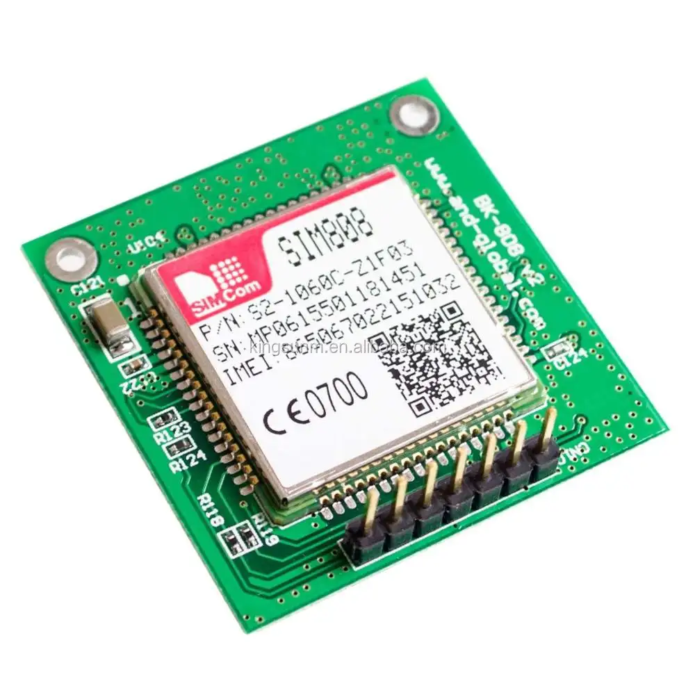 GSM GPS SIM808 Breakout Kurulu, SIM808 çekirdek kurulu, 2 in 1 Quad-band GSMGPRS Modülü Entegre GPSBluetooth modülü