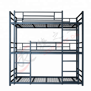 Три раза софы кровати механизм Тройная двухъярусная кровать 3 яруса кружевных кровать, способный преодолевать Броды для взрослых - Product Image 6