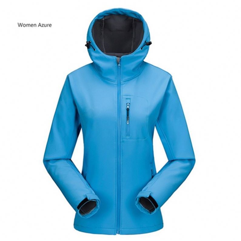 Hommes Softshell Lié Veste Coupe-Vent En Plein Air Veste