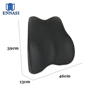 Seat Foam Cushion Newly Style Car Seat Office Chair Lumbar Pillow Memory Foam Full Back Pain Relieve Support Cushion With Adjustable Strap