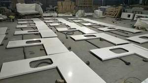 Summerly thạch anh màu trắng tinh khiết nhân tạo <span class=keywords><strong>Quartz</strong></span> đá slab nhà máy bán buôn thạch anh giá - Product Image 6