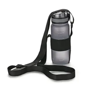 带可调节肩带的水瓶载体用于日常步行，骑自行车，徒步旅行, 去海滩