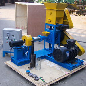 Machine d'extrudeuse d'aliments flottant poisson chat, extrudeuse de nourriture tilapia, <span class=keywords><strong>carpe</strong></span>, 60-100 kg/h, 11kw - Product Image 2