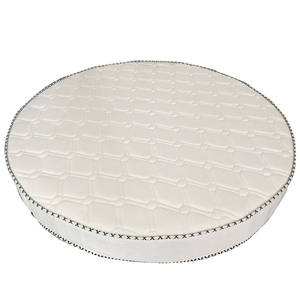 Super King Foldable Circle Shape Innerspring Quality Foshan Memory Foam Pocket Spring King Size Round Mattress