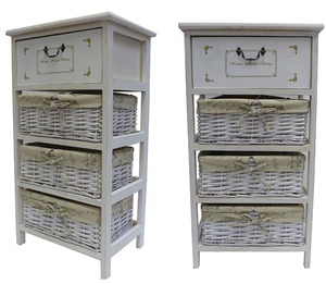بيضاء الصفصاف خزانة الرخيصة المستوردة الهند الصغيرة الأثاث الخشبي - Product Image 1