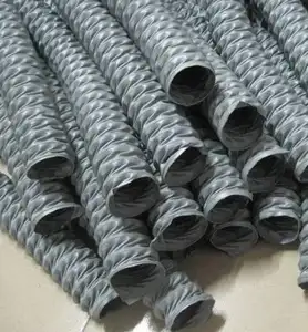 pvc nylon reinforced hose pipe heat pipe vacuum duct tube