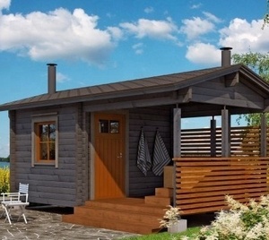 China supplier 1 dorm room material log prefab housing for selling - Product Image 1