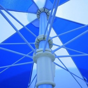 Paraguas de playa con protección UV, sombrilla de viento portátil, telescópica, ajustable, para ARENA, sin Base - Product Image 3