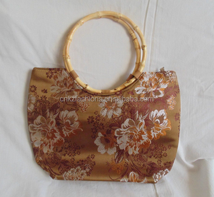 Bolso redondo de bambú con asa, accesorio de repuesto para Bolsos De <span class=keywords><strong>Mujer</strong></span> para bolso hecho a mano, <span class=keywords><strong>accesorios</strong></span> para piezas de bolso DIY - Product Image 5