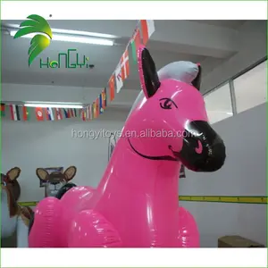 Cavalo-rosa inflável/balão inflável rosa para decoração de igreja