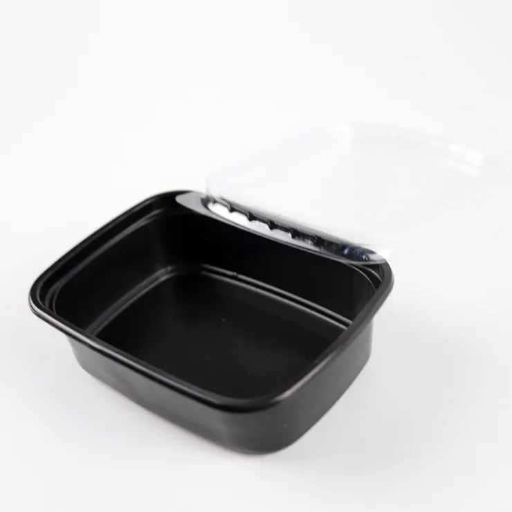 Tek kullanımlık plastik gıda ambalaj kutusu gıda dağıtım kutusu