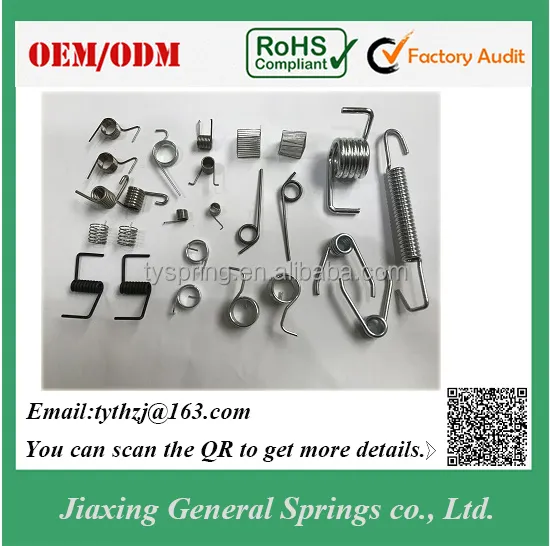 Manufacturer Custom Stainless Steel Wire Torsion Spring for Sofa and Bed