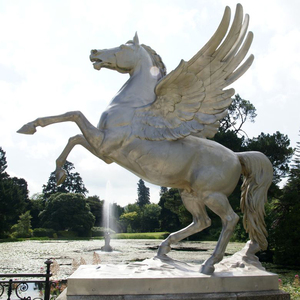 Bronzo flying <span class=keywords><strong>horse</strong></span> scultura antico decorativo statua di bronzo cavallo alato statua