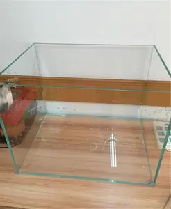 OEM Rimless low iron glass aquarium landscaping fish tank