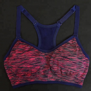 Kadın nefes kumaş spor giyim-basit tarzı Yoga sutyen ve spor üst toptan artı boyutu spor yastıklı spor dişli dikişsiz - Product Image 6