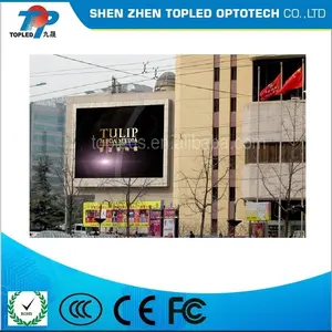 Grand écran led de vidéo de rue, affichage oled de publicité, p6 P8 P10 P10 P10 P10 P8 P20 P25