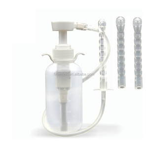 Manuelle Presse Anal Einlauf Birne Douche Pump Flasche Kit - Product Image 2