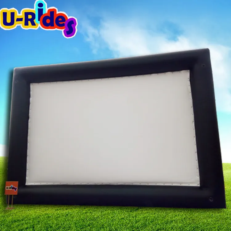 movie screen inflatable for sale , street advertising screen projection