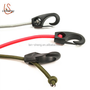 6mm al <span class=keywords><strong>aire</strong></span> libre Cuerdas elásticas elásticos con gancho de plástico - Product Image 5