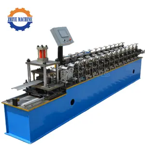 iron door making machine/iron rolling door slat cold making machine/Iron roller shutter door slat roll forming machine