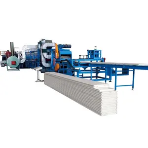 40-50mm Fully Auto Finger Protect Sectional Garage Door PU Sandwich Panel Production Line