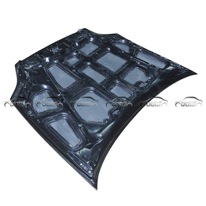 OEM Stile Fibra di Carbonio Copertura del Motore Anteriore del Cappuccio del Cofano Per Honda <span class=keywords><strong>Civic</strong></span> EK Tipo R 1996-1998 - Product Image 6