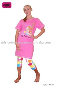 ชุดนอนถักขนาดพลัสไซส์ของผู้หญิง - Product Image 2