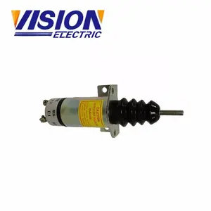 Uitgeschakeld magneetventiel 12 V 1502-12C2U1B2 fuel stop magneetventiel 24 v 1502-24C2U1B2 push pull <span class=keywords><strong>solenoid</strong></span> - Product Image 3