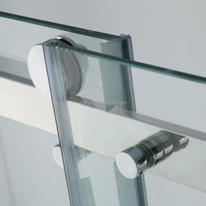 B038 - <strong>Bathtub</strong> / Frameless <strong>Bathtub</strong> Sliding Opening Shower Door With Tempered <strong>Glass</strong> and Easy Clean Coating - Product Image 5