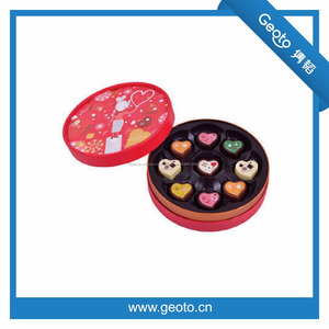 <span class=keywords><strong>GODIVA</strong></span> Lujo Ronda de embalaje cajas de Embalaje Del Chocolate de Regalo Caja de Embalaje - Product Image 2