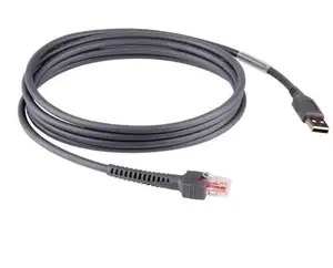 Shenzhen Manoson Factory Grey 2M Symbol Barcode USB Scanner Printer Cable for LS2208 LS4208