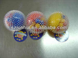 Kunststoff injektion anti stress multi-farbe spiky massage hand übung ball - Product Image 2