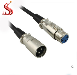 สายหูฟังไมโครโฟนสเตอริโอ XLR ตัวผู้และตัวเมียมีความยืดหยุ่นเป็นเกลียว - Product Image 2