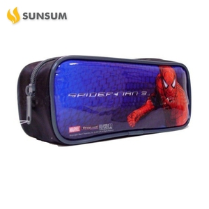 LFGB durable Full Color printing fabric <span class=keywords><strong>Spiderman</strong></span> pencil case for kids - Product Image 1