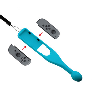 Nuovo Elemento Rosso + Blu Bacchetta per <span class=keywords><strong>Joy</strong></span>-<span class=keywords><strong>con</strong></span> Per Nintendo Interruttore Bastone del Tamburo