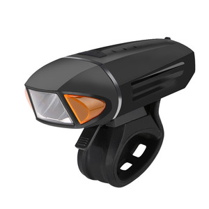 Luz Delantera para Bicicleta Recargable por USB con Control Remoto Inalámbrico y Bocina <span class=keywords><strong>de</strong></span> 120dB - Product Image 2