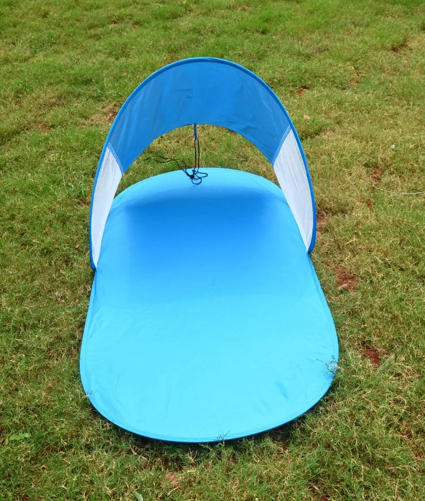 नई गर्मियों में पदोन्नति उपहार सूरज की छाया तम्बू/Foldable समुद्र तट चटाई तम्बू आउटडोर पोर्टेबल पॉप अप समुद्र तट तम्बू