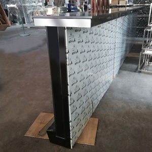 Led <span class=keywords><strong>Bar</strong></span> Counter Mewah Pesta Koktail Pub Bercahaya Bentuk I - Product Image 4