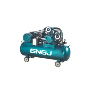 outstanding Industrial high pressure rotary portable 500 liter belt driven big air compressor for road construction