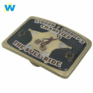 Personalizzato in argento cintura occidentale fibbie - Product Image 3