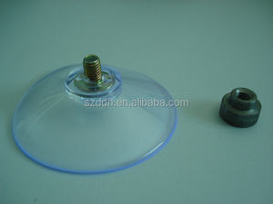 Aanpassen Pvc Heldere Zuignappen Transparante Zuignappen Met Schroef - Product Image 3