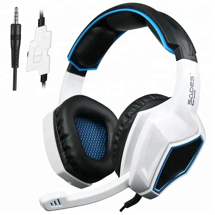 Oreillettes stéréo de joueur, sans fil, Led, casque d'écoute avec micro, pour PS4, Playstation 4