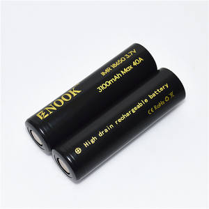 40A 3.7 v ce-garette Enook 18650 3100 mAh vapor mod bateria - Product Image 1
