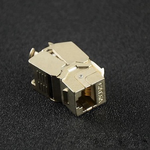 10g 180 grados sin herramientas CAT6A blindado <span class=keywords><strong>STP</strong></span>/FTP Keystone Module Jack - Product Image 4